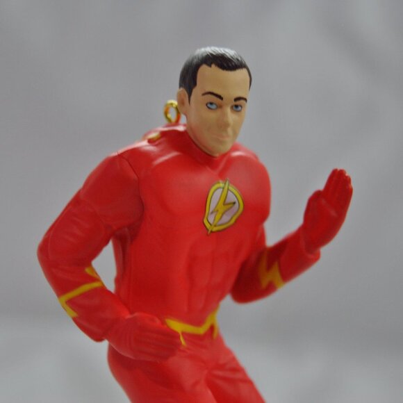 Sheldon Cooper As The Flash Hallmark Keepsake Ornament - Picture 2 of 13